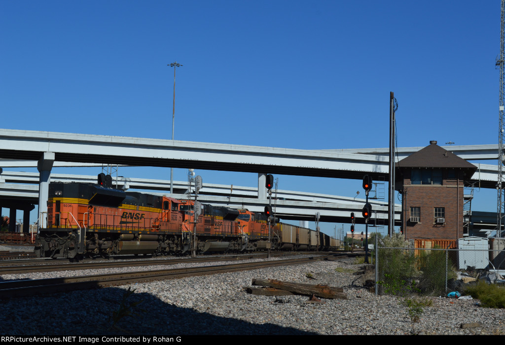 BNSF by tower 55